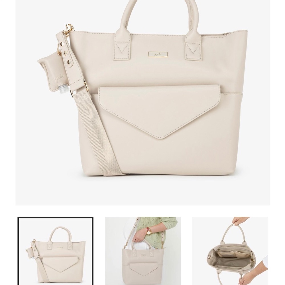 NWT! Jujube 24/7 Tote bag. Color is vanilla.